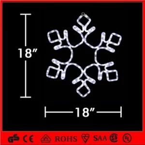 LED Merry Christmas Motif Snowflake Light