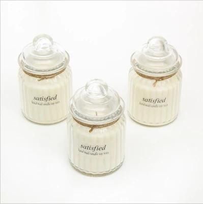 High Quality Nordic 10oz Custom Candle Jar with Logo Lid Label and Box