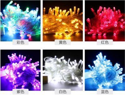 Indoor or Outdoor Green Palm LED Christmas Fairy Lights