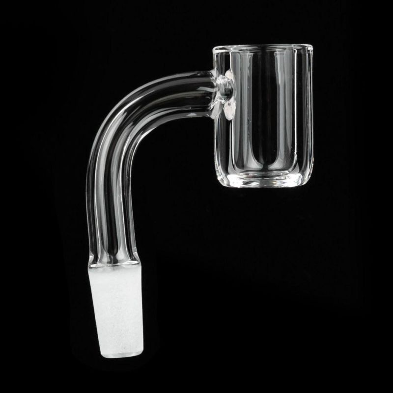 Volcanee New 20mm Quartz Banger Flat Top Frosted Joint Banger for DAB Rig