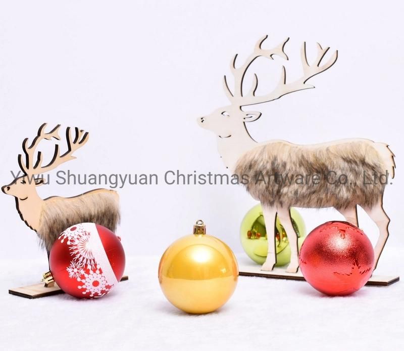 New Design Christmas Ball for Holiday Wedding Party Decoration Supplies Hook Ornament Craft Gifts