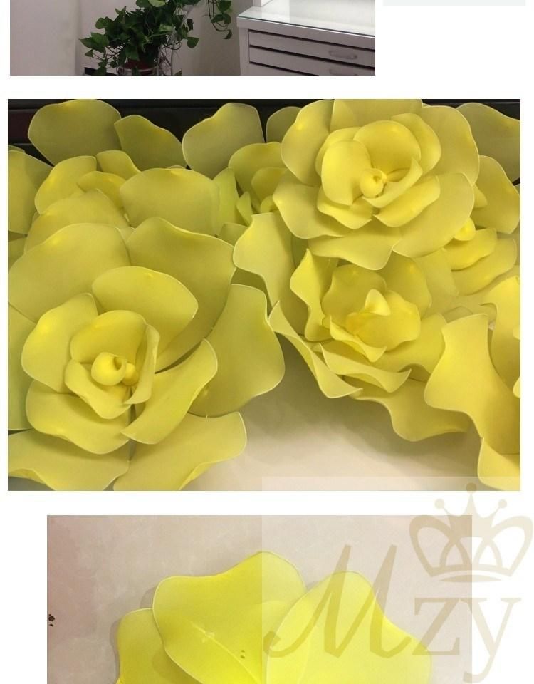 Handmaking Rose Silk Flower Props Decoration for Shop Window Display