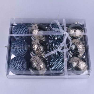 Hand Painted Customized Hanging Christmas Plastic Ball