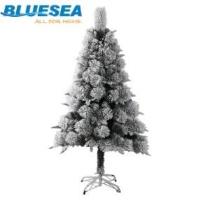 150cm Pine Needles + PVC Mixed Flocking Snowflake Exquisite Christmas Tree