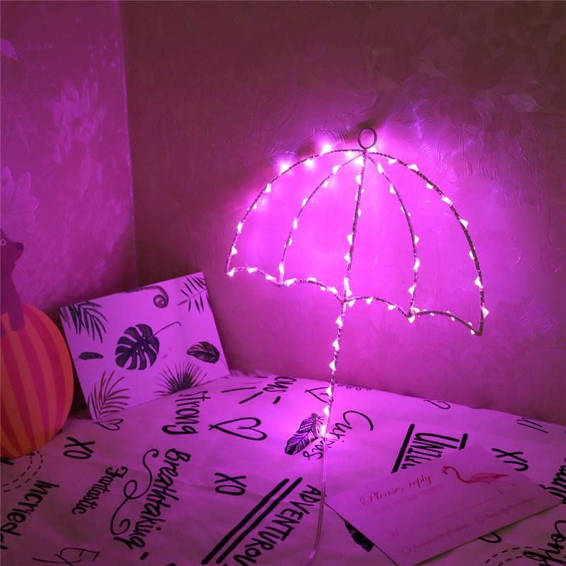 LED Small Umbrella Style Party Decoration Night Light
