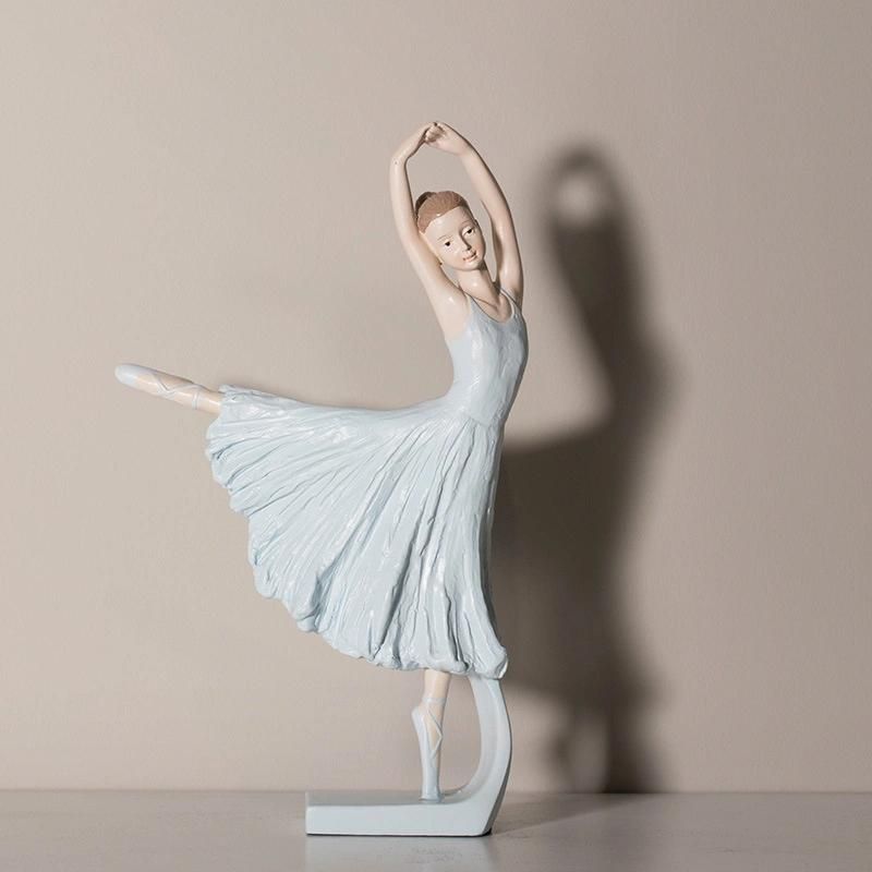 Hot Selling Nordic Cute Ballet Girl Ornaments Gift Desktop Decoration