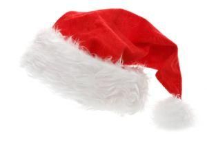 Adults and Kids Christmas Caps Thick Ultra Soft Plush Santa Claus Holidays Fancy Dress Hats Fashionable Design Cap