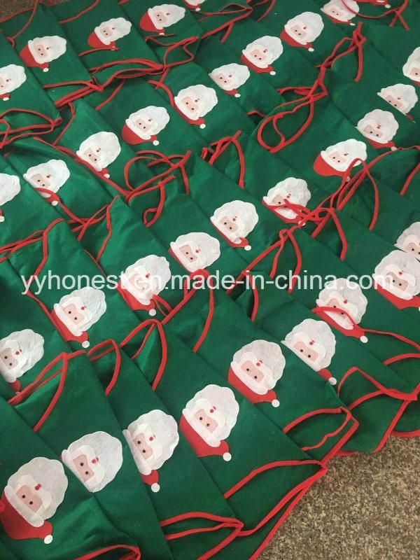 Promotional Cheap Price Wholesale Christmas Apron with Custom Logo