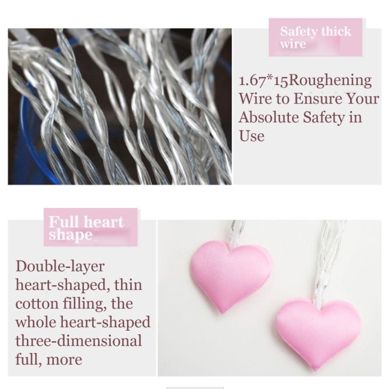LED Romantic Love Fairy Light Strings Lights Decoration