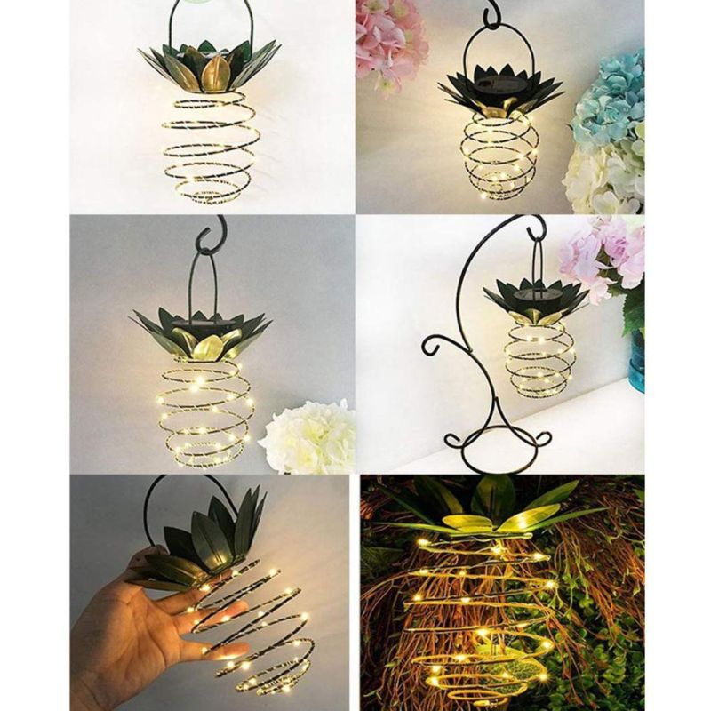 LED Solar Lights Pineapple Lamp Decorative Outdoor