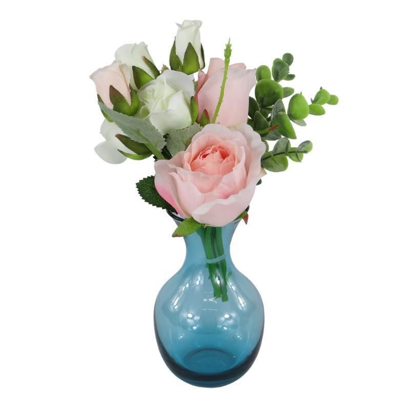 High Quality Wedding Decoration Home Decoration Silk Rose Artificial Flower