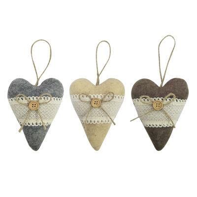 Various Shape Hanging Decoration Set Custom Handmade Christmas Ornament