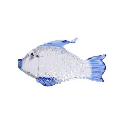Crystal Crafts Carp Fish Animal Figures Decoration for Business Gifts