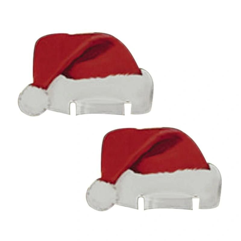 Christmas Decoration Santa Claus Hat for Bottle/Beer/Glass (10PCS)