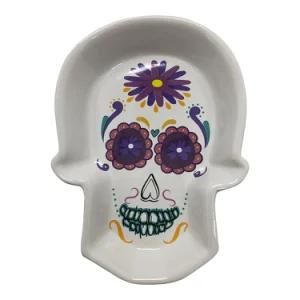 Ceramic Halloween Plate Living Room Decoration