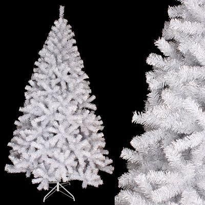 Yh20150 China Promotion Winter Feel Design 5FT Snow Effect Fancy White Flocked Christmas Tree for Xmas Party Decoration