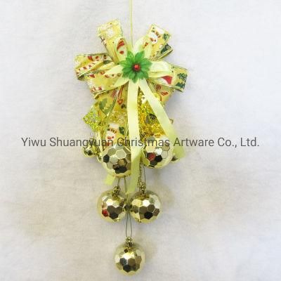 Gold Christmas Bell Ornaments, Christmas Bell, Christmas Decoration