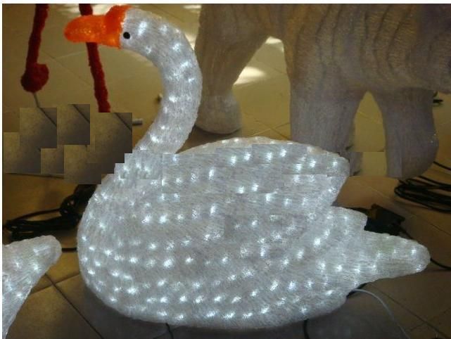 LED Goose Motif Lights Decorated Christmas Decor for Sale