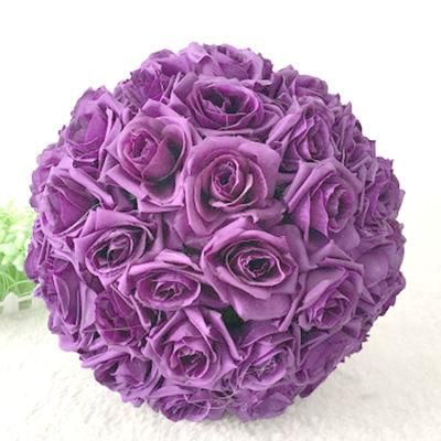 Wedding Centerpiece Artificial Silk Rose Flower Balls for Wedding Party Decoration Flowers Valentine&prime;s Day