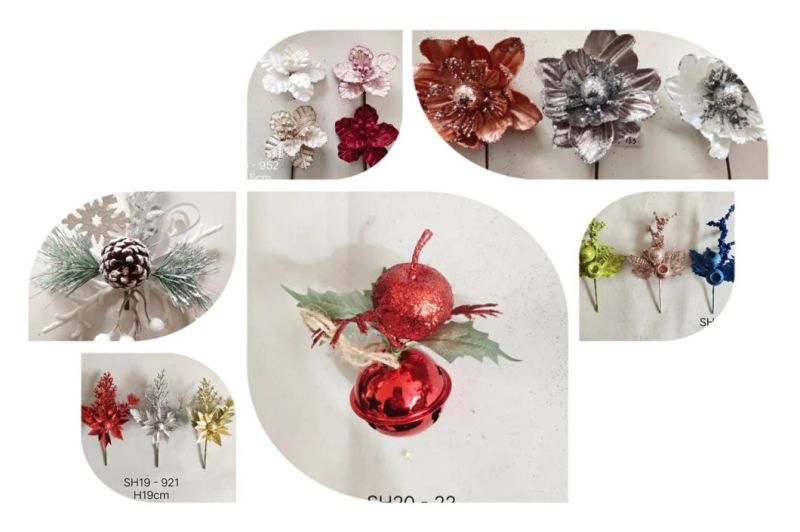 Christmas Holiday Decoration Poinsettia Flower
