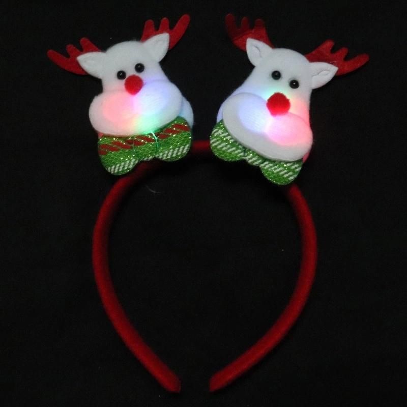 Christmas Decoration Antlers Headband Adult Children′s Party Supplies Promotion Gifts