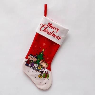 Yiwu Factory Hand Made 90% Customer Prefer Christmas Home Supplies Christmas Stockings