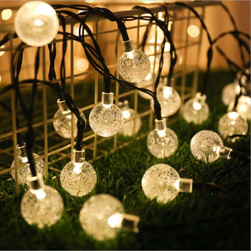 Crystal Bubble Ball String Lights