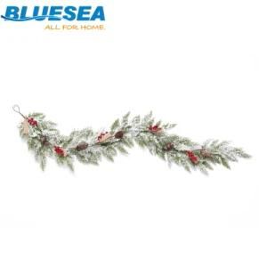 1.5m PE Snow Spray Christmas Cane Decoration Decorative Door Decoration Pendant