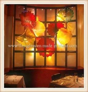 Multicolour Murano Glass Plate for Wall Decoration