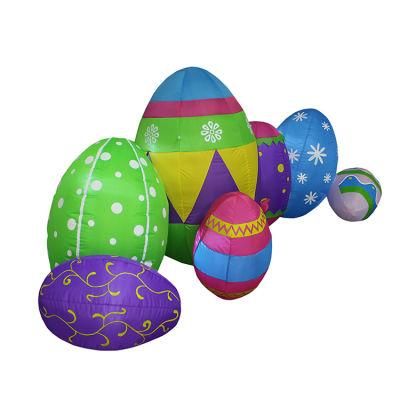 Wholesale Easter Eggs Plastic Inflatable Easter Egg Easter Egg Basket