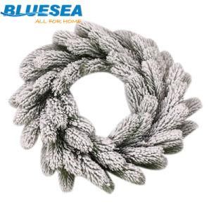PVC Christmas Wreath Door Hanging Decoration Window Ornaments