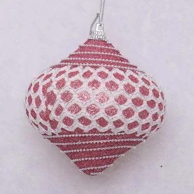 Christmas Foam Ball Onion Shape with Ornaments Decorate