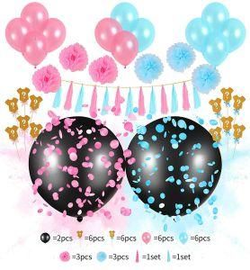 36 Inch Gender Revealing Balloon Baby Birthday Background Decoration Balloons