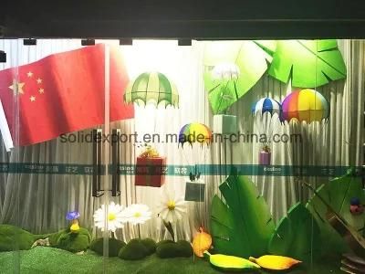 Festival Decorationwindow Prop Mall Arrangement Parachute Gift Box Theme Decoration