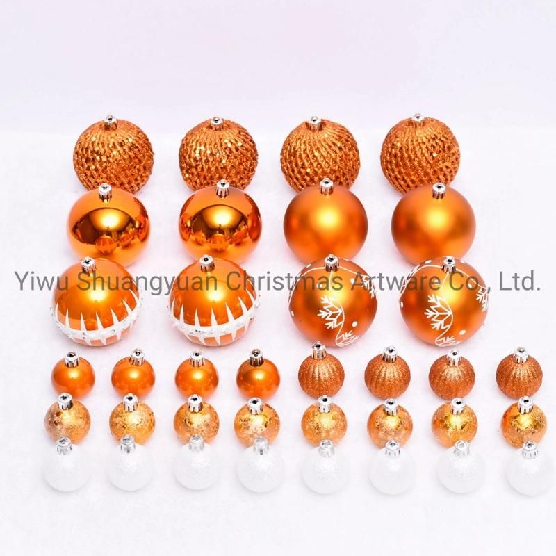New Design Christmas Ball for Holiday Wedding Party Decoration Supplies Hook Ornament Craft Gifts