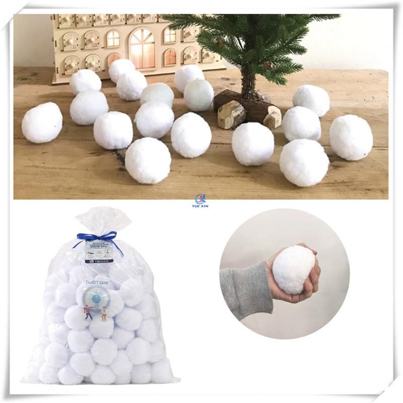 Snowball Fight Indoor/Outdoor Play Pack of 50 PCS