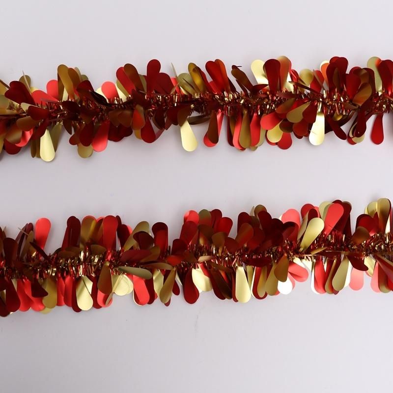 Attractive New Arrival Europe Trend High Class 2m Matt Pet Tinsel Garland