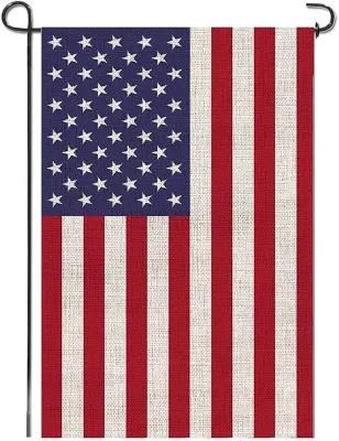 High Quality 12X18inch USA America Garden Flag Customized Yard Flag