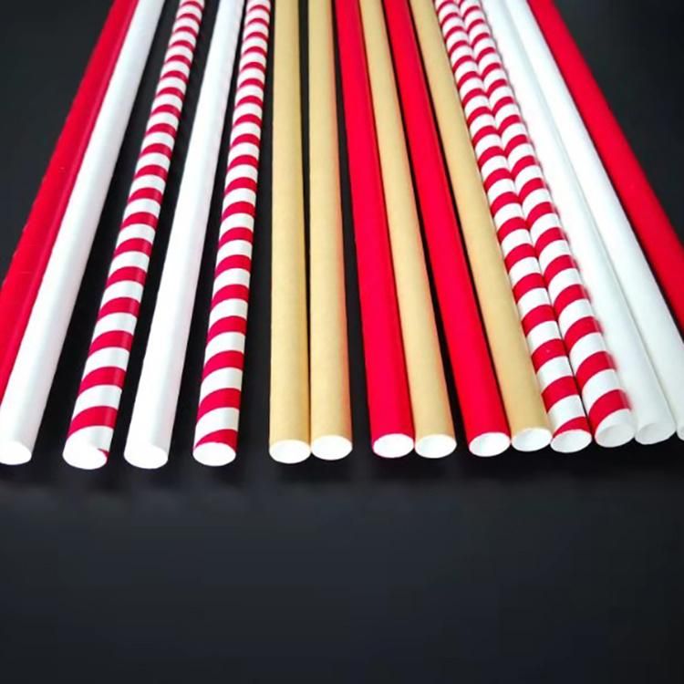 Party China 12mm Custom Boba Paper Straws for Drinking