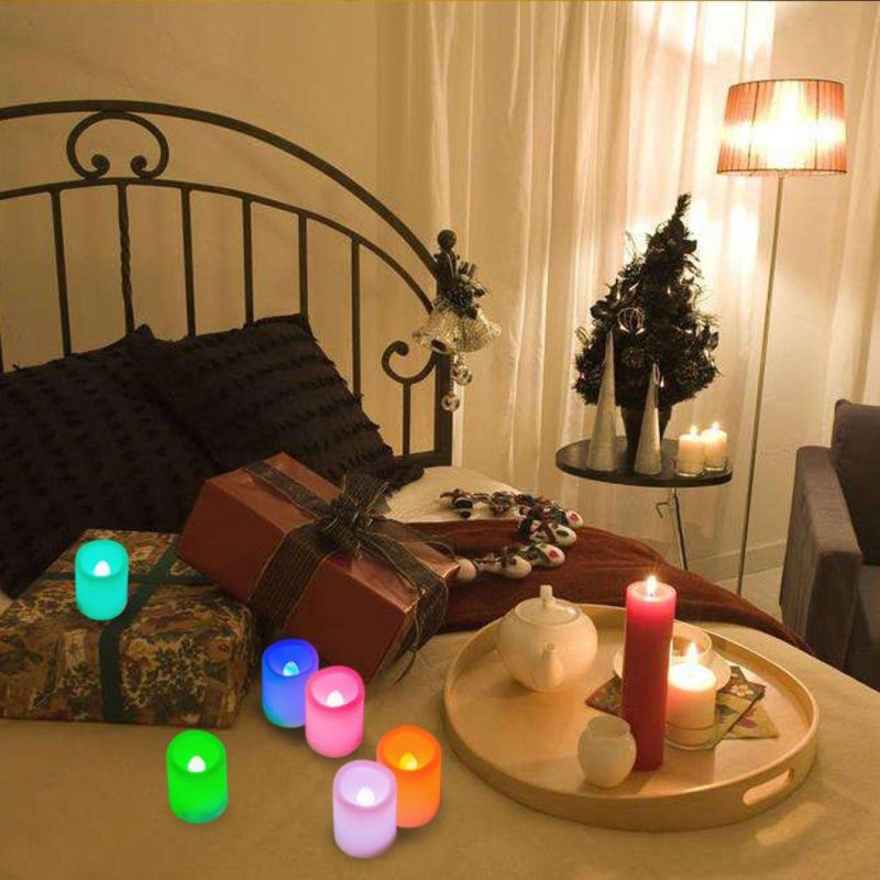 LED Colorchanging Candle Room Decoration Room Candle Light