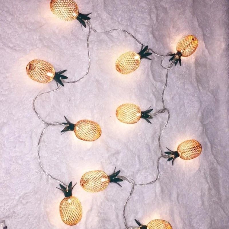 LED Pineapple String Lights Fairy Lamp for Party Decoration