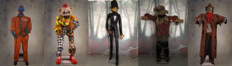 Prop Creepy Cloth Mechanical 6 Feet Prop Halloween Animatronic
