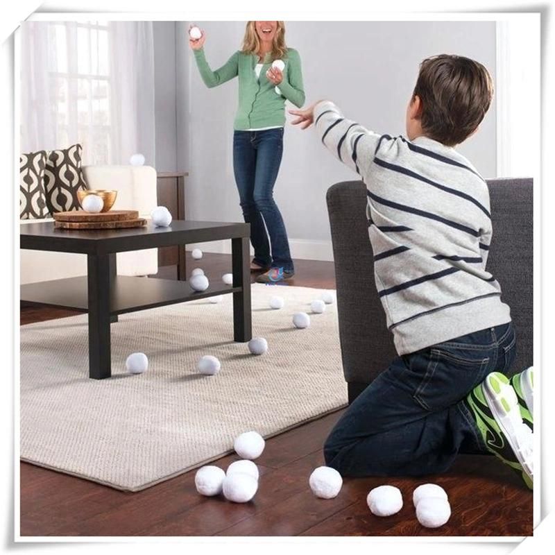 Indoor Snowball Fight Toys for Children Never-Melt