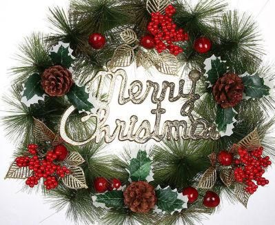 OEM New Product Christmas Wreath and Garland for Hang Decoration