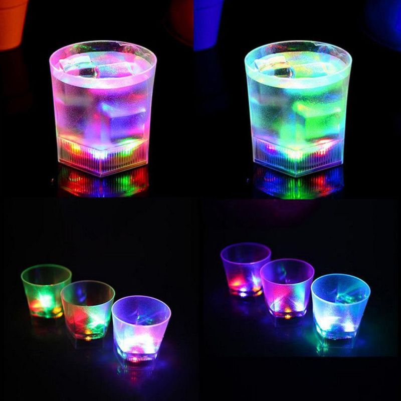 Novelty LED Glowing Cup Water Sensor Light up Cup