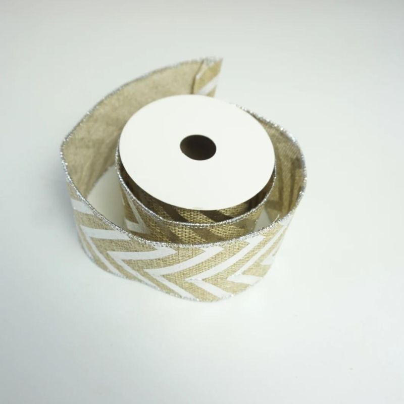 Factory Screen Printed Embossed Logo Custom Grosgrain Ribbon with Printing for Shop Gift Wrapping Celebration Christmas