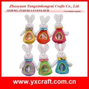 Easter Decoration (ZY16Y761-1-2-3-4-5-6) Colorful Easter Candy Bag Rabbit OEM Factory