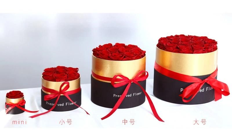 Long Lasting Preserved Roses Decorative Flowers in Gift Box