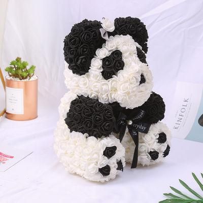 Manufacturers Wholesale Simulation PE Panda Rose Bear