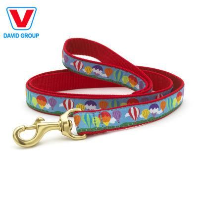 High Quality Nylon Pet Dog Collar with Copper Buckle